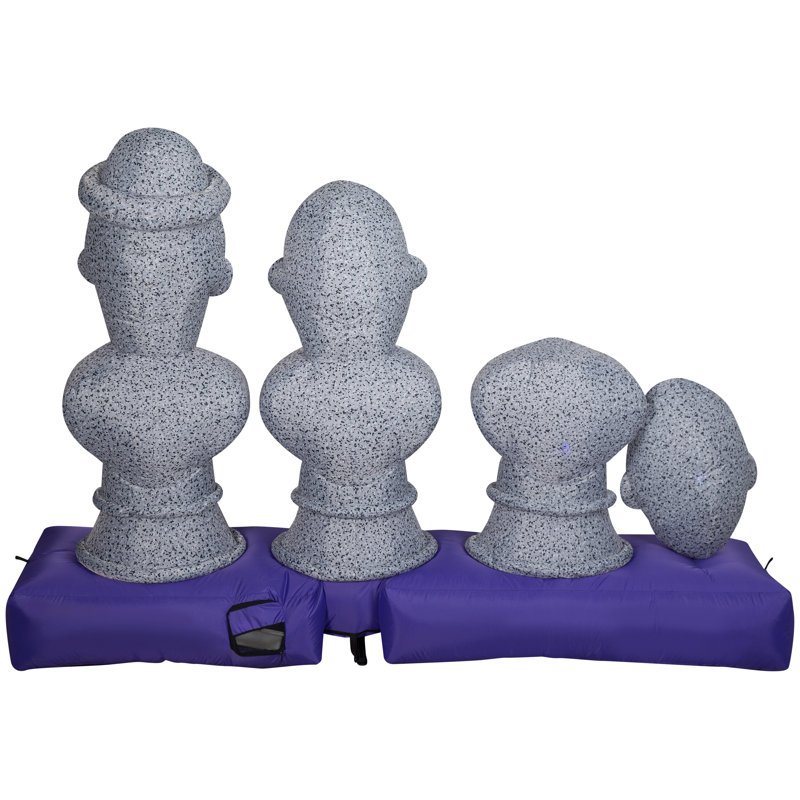Musical Lightshow Haunted Mansion Scene Inflatable