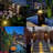 Solar Powered Integrated LED Deck Light Pack