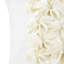 Housse de coussin décoratif décoratif en forme de fleur 3D 12 x 20 po-99165805