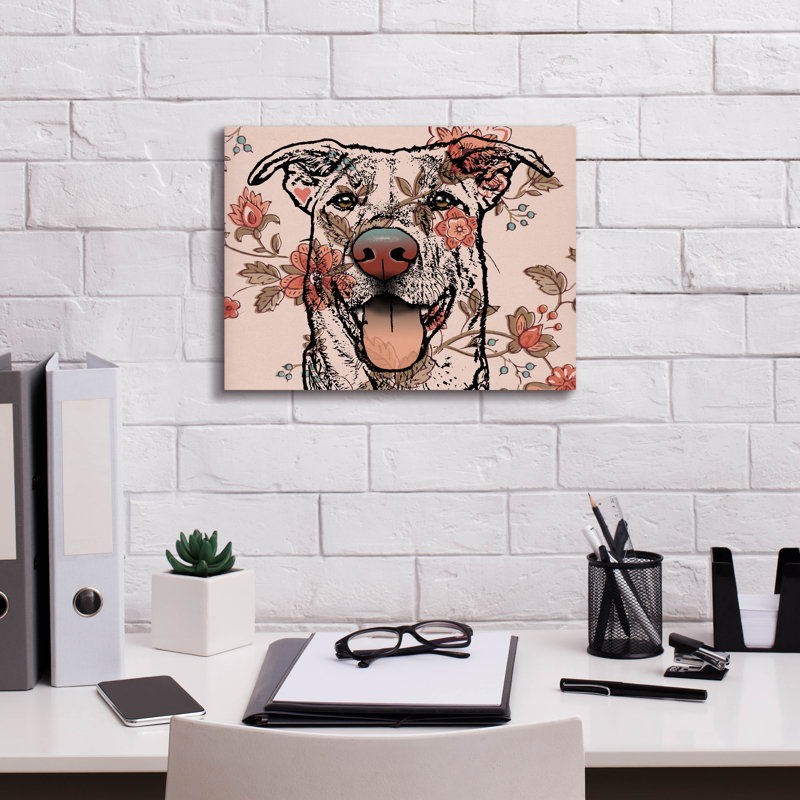 «Look Beyond» par Dean Russo, art mural sur toile, H 12 po x l 16 po x P 0,75 po