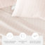 Ensemble de draps en microfibre Kanagy-1137818955