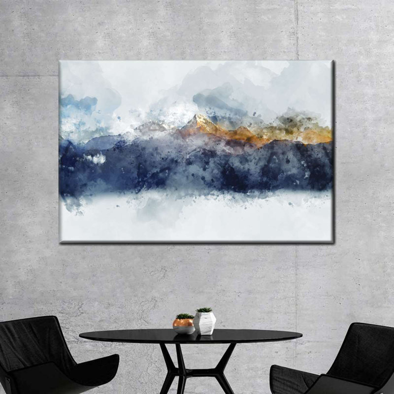" Dreamy Mountains ", 30" H x 45" W x 1.25" D
