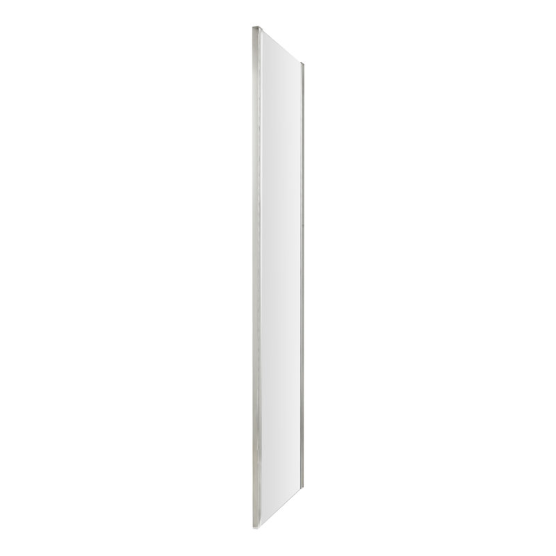 Apex Semi-Frameless Fixed Glass Panel with Clear Glass, 190 cm H x 69 cm W x 0.44 cm D