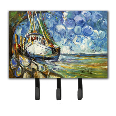 Porte-laisse et porte-clé 101 bateau de crevette