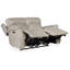 MS 56" Genuine Leather Power Reclining Loveseat-72298099
