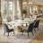 Silva Faux Leather Dining Chair with Arms-748667036