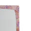 Drap-housse à motif floral abstrait Ambesonne Fleurs Boho Rose Lavande Rose pastel