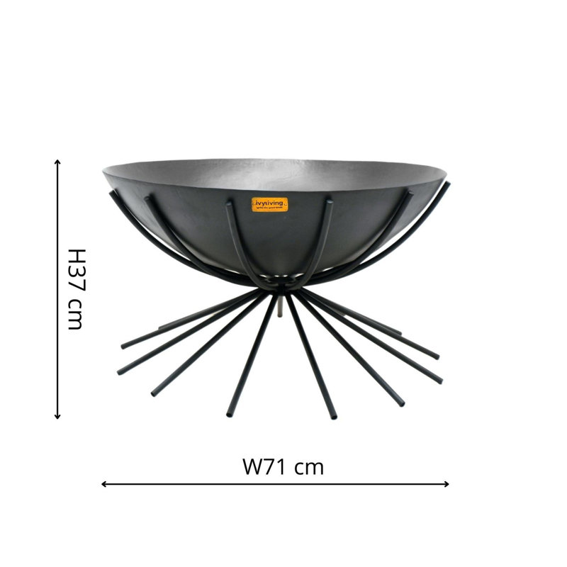 Metal Outdoor Dakota Firebowl