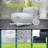 Jamason 35.04'' Wide Patio Sectional with Cushions-2009014233