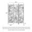 Paravent de chambre pliable Mid-Century-753822850-753822909-753822910