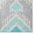 Chenille Washable Ikat Indoor / Outdoor Rug-471204943