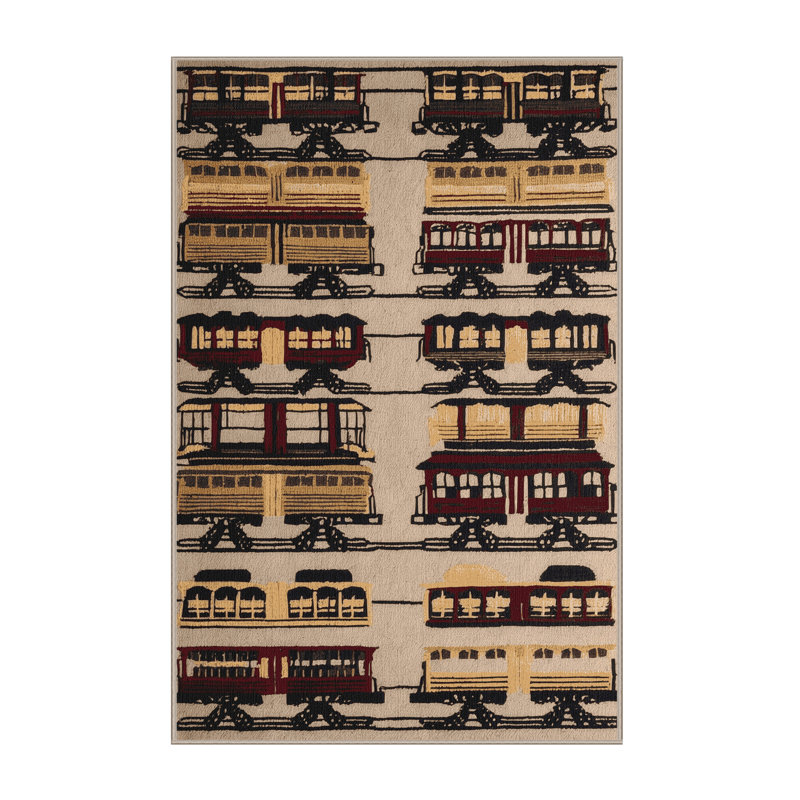 Tapis de transport brun lavable à la machine