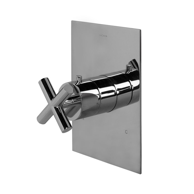 Cigno Built-in Faucet Trim, Polished Chrome