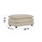 Chenille Two-Seater Sofa With 1 Footrest-1665201284