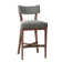 Juliet Upholstered Stool with Solid Wood Frame