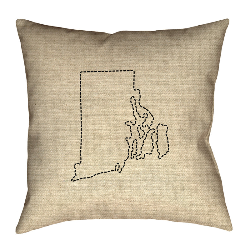 Housse de coussin Katelyn Smith Rhode Island, 14 po x 14 po