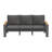 3-Person Aluminum Sofa Seating Group with Cushions-1707389933