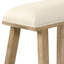 Jocelyn Upholstered Stool with Solid Wood Frame-2067406352