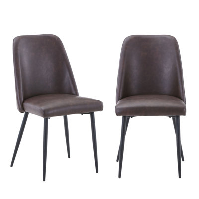 Ebrar 20'' H Faux Leather Upholstered Side Chair