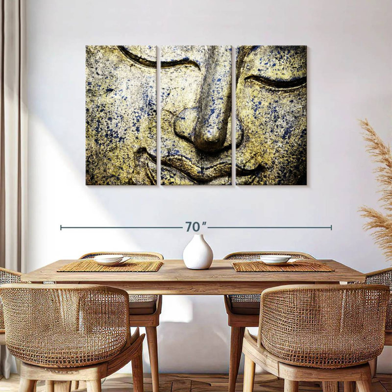 Adella Thai Sleeping Buddha, 36" H x 57" W