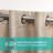 Biscayne Indoor/Outdoor Two Tone Textured Grommet Top Curtain Panel Pair-680420117-709861788