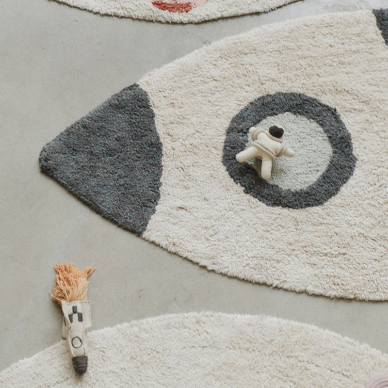 Hand Tufted Cotton Area Rug