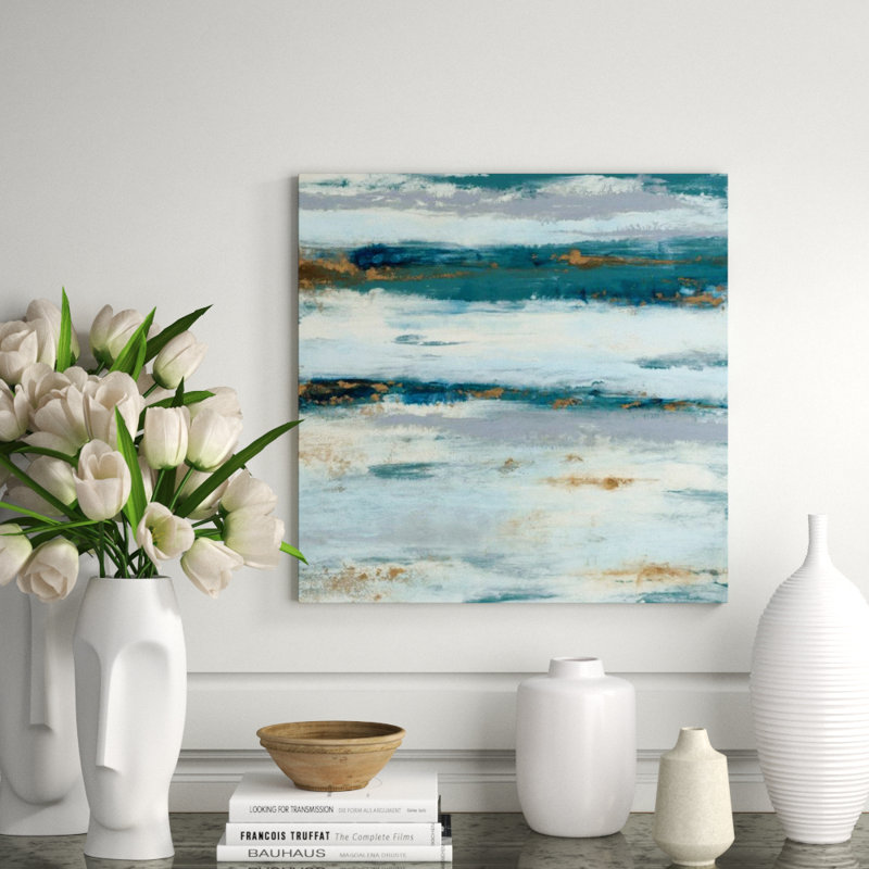 White Dash II Print by Derek Shaw, Plexi, 30" H x 30" W