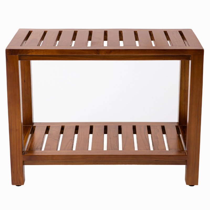 Banc de douche en teck Daigan