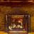 Metal Fireplace Screen 3 Panel Freestanding Moose Mesh Rustic Cabin Lodge Spark Guard