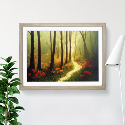 Ravishing Spring Forest - Single Picture Frame Painting