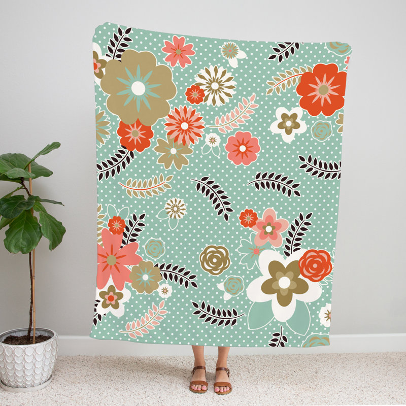 Throw Blanket, 51" W x 60" L