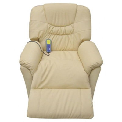 Fauteuil de massage en similicuir