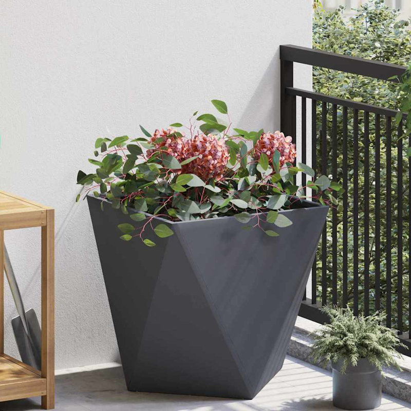 Planter Box, Anthracite, 50cm H x 50cm W x 50cm D