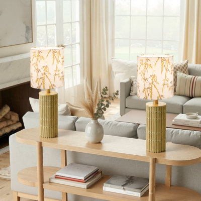 Lampe de table 19,5 po Boho