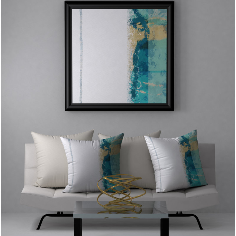 Housse de coussin carrée/insert, 24 po x 24 po