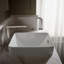 Lavabo vasque de salle de bain carré en céramique avec trop-plein Vox-11889221