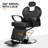 Faux Leather Swivel Recliner