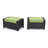 Fionnula 8 Pieces Rattan Sunbrella Sofa Seating Group with Cushions-1180717053