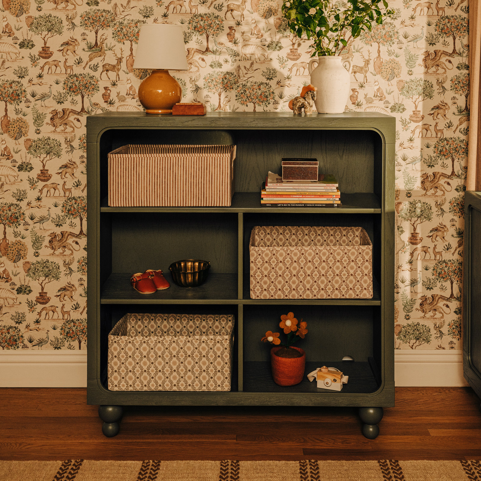 Astre Assembled Bookcase by Nate Berkus, Archival Elm