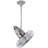 13" Jarold Directional 3 - Blade Ceiling Fan with Wall Control-1652108282