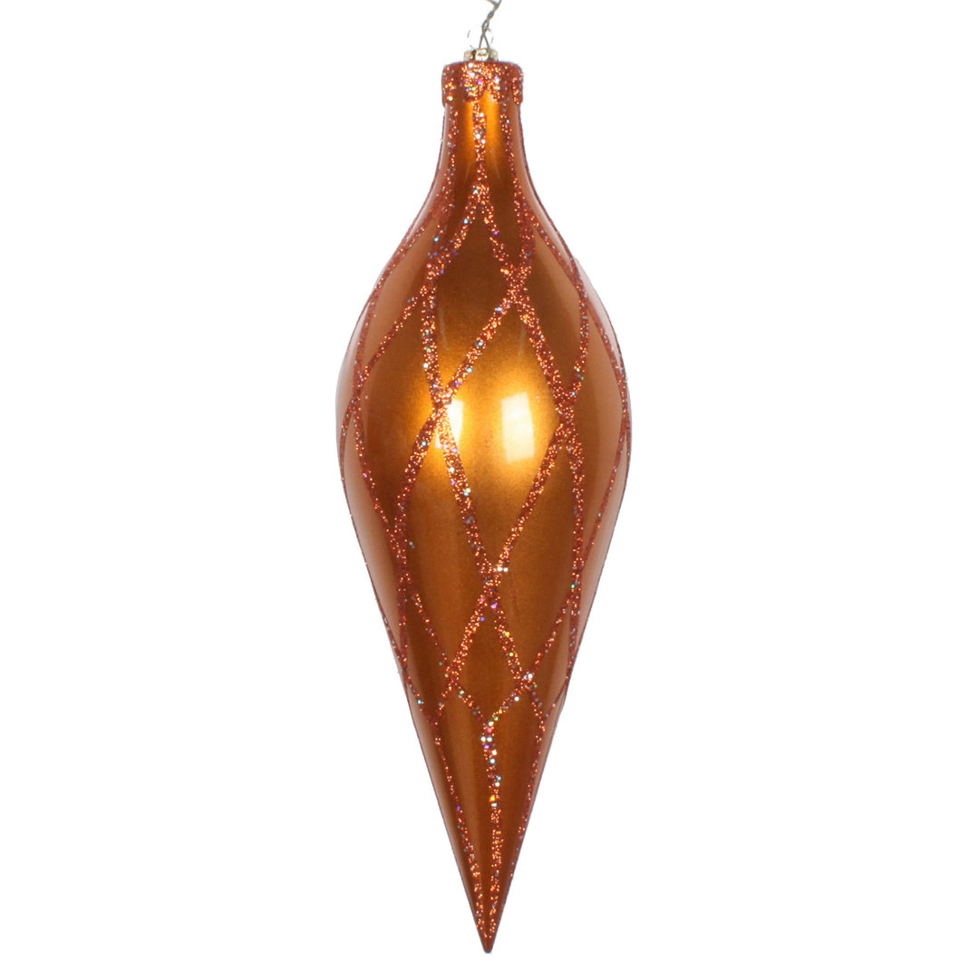 12" Glitter Net Finial Christmas Ornament The Twillery Co.®