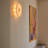 Magma Glass Flush Mounted Sconce