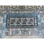 Tapis unique beige, bleu clair et bleu marine de 2 pi 11 po x 4 pi 10 po