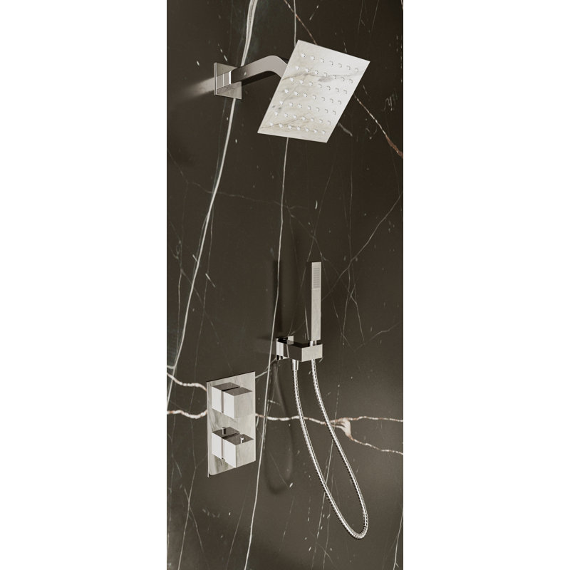 Thermostatic All-In-One Kit with Rough in-Valve