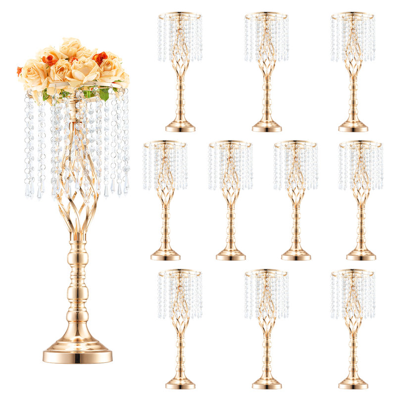 Metal Floor Vase