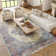 Burnie Oriental Ivory/Pink Area Rug