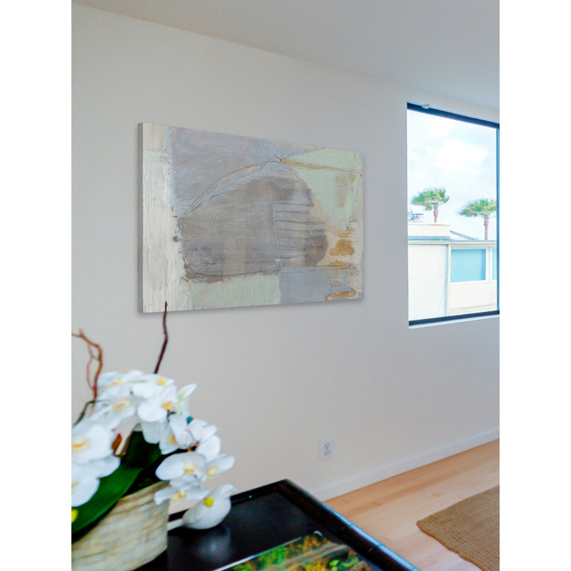 Pastels In Wax II - Wrapped Canvas Print, 30cm H x 46cm W x 4cm D