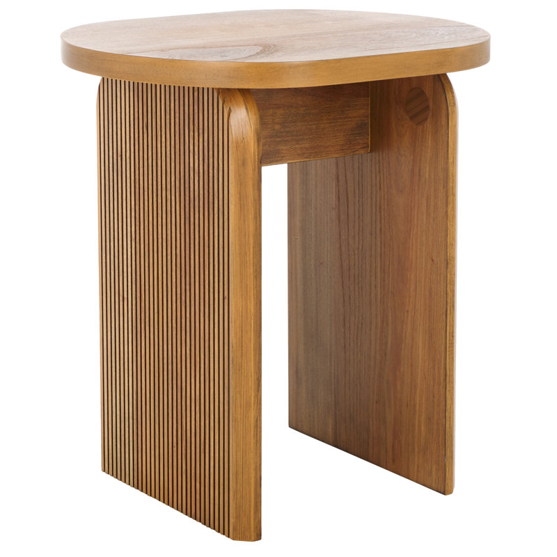 Table d'appoint Bearl, Naturel