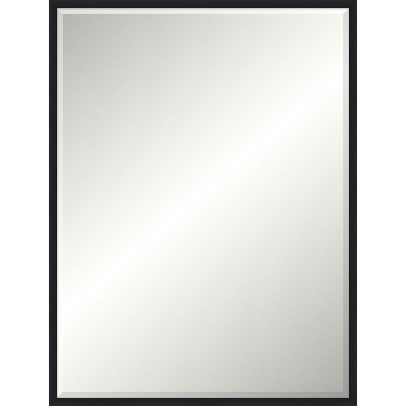 Kempton Solid Wood Beveled Mirror, Rectangle, 49.75" x 37.75"