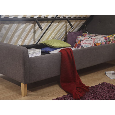 Buckhaven Upholstered Ottoman Storage Bed